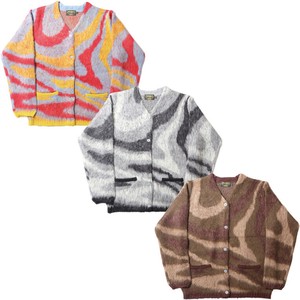 【2024秋冬新作】【UNIVERD72】MOHAIR TOUCH CARDIGAN（MARBLE）