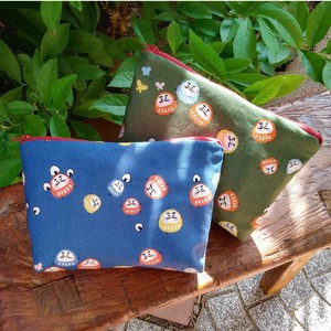 Pouch Omusubi daruma Made in Japan