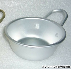 前川金属 日本酒グラス マッコリカップ 手付 11cm シルバー アルマイト RMT2001