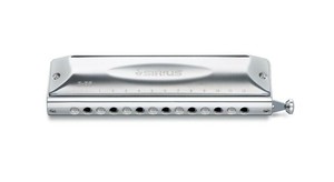 鈴木(スズキ)楽器 ハーモニカクロマチック SIRIUS(シリウス) S-56C