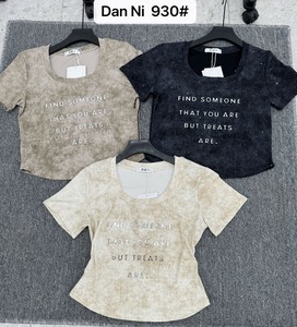 ビジュロゴダメージ3DタイダイTシャツ