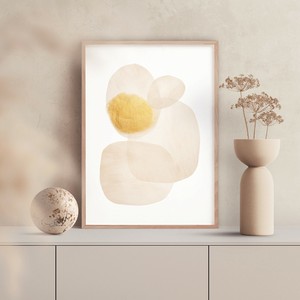 アートポスター【 modern shapes 01 】 B3　A2　B2　A1　B1　30×40　40×50　50×70　60×90