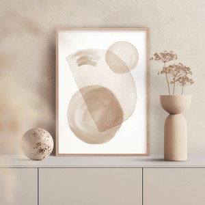 アートポスター【 modern shapes 05 】 B3　A2　B2　A1　B1　30×40　40×50　50×70　60×90