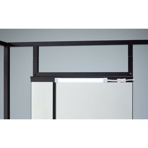 フィッティングルーム用LED照明　スクエアスチールタイプ（カーテンタイプ、パネルタイプ）専用オプション