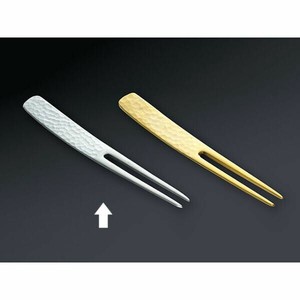 カトラリー 18-8 かんざし 槌目 ピックフォーク(6本入) トーダイ