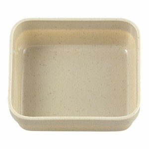 食器 ハーフライス [本体]ストーン [蓋]透明・胡蝶蘭 タカギ産業