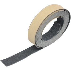 TRUSCO ノンスリップテープ 屋外用 25mm×5m 黒 トラスコ中山