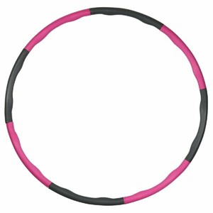 フィットネスフラフープピンク×グレー アーテック