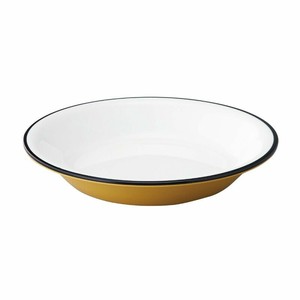 食器 Torico 23cm 深皿 カナリアイエロー 台和