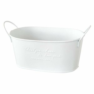 フラワー什器 ロマンチックスイートブリキオーバルトレイ-M(6個) ヘッズ