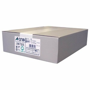 パソコンプリンタ＆ワープロラベルシール プリンタ兼用 SHARP書院 12面 500シート入