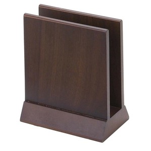 メニュースタンド シンビ MD-2 茶 メニューブック立 シンビ