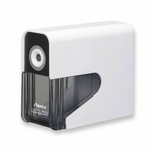 筆記具 乾電池式電動シャープナー ホワイト DPS30W アスカ