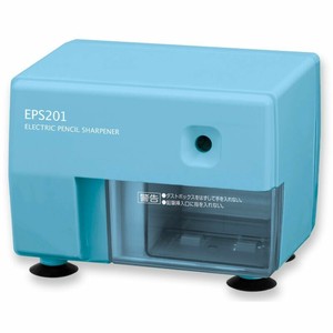筆記具 電動シャープナー ブルー EPS201B アスカ