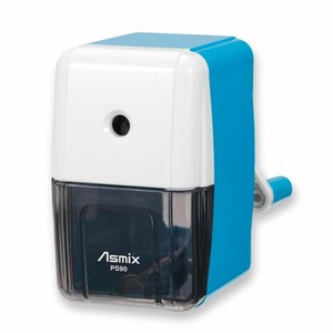 筆記具 らくらくあんしんけずりきミニ ブルー PS90B アスカ