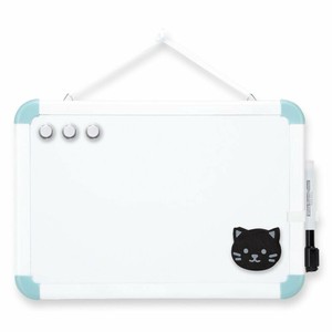 ホワイトボードS ブルー WB080B アスカ