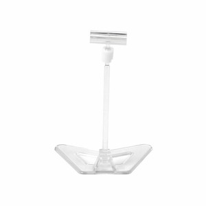 陳列備品 クリスタルプライスカードスタンド12cm 25個入 AC000012 Evolis