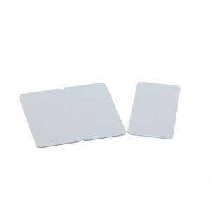 陳列備品 3連タグカード(白無地)0.76mm 100枚入 C4521 Evolis