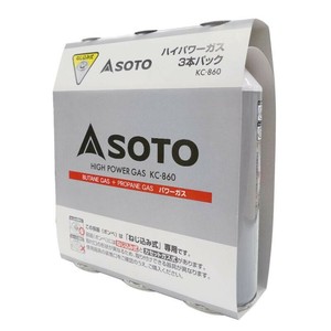 付属品 ハイパワーガス3本パック KC-8601 新富士バーナー 【サンプル可】