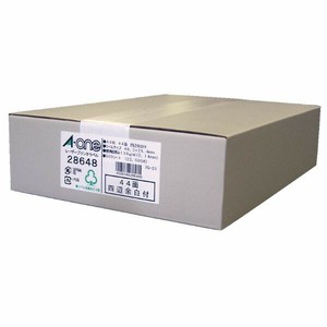 ラベルシールレーザープリンタ A4 44面 四辺余白付 500シート入 エーワン