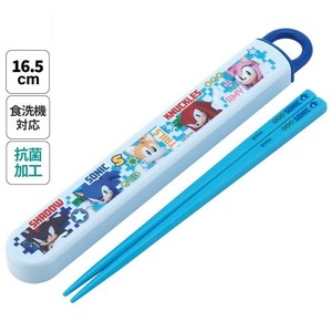 【スケーター】抗菌食洗機対応スライド箸＆箸箱セット 【ソニック ソニックザヘッジホッグ】日本製