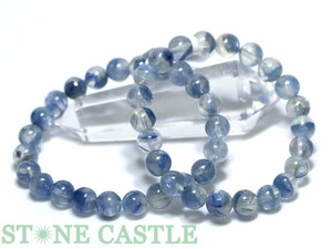 ☆高品質☆【ブレスレット】ヒマラヤカイヤナイトインクォーツ (3A) (ヒマラヤネパール産) (約8〜8.5mm)