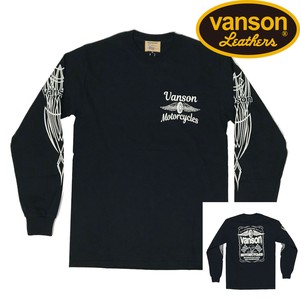 vanson PINSTRIPE LONG SLEEVE TEE (長袖T)