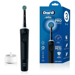 BRAUN ブラウン オーラルB　すみずみクリーンPROマルチアクションブラシ付 D1034133-BK
