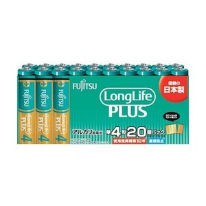 FDK 富士通 アルカリ乾電池 単4 Long Life Plus 20個パック LR03LP(20S)