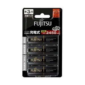 富士通 FDK ニッケル水素充電池 2450 単3×4B HR3UTHC4B