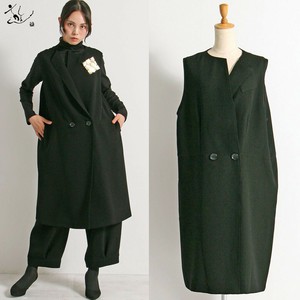 背心外套/马甲 2024年 秋冬新品 乔其纱 日本制造
