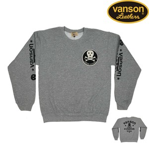 vanson CUSTOM USA CREW SWEAT SHIRT (スウェットシャツ)