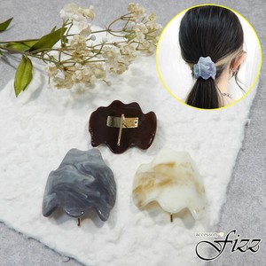 【ヘアカフ】【日本製アクリル】クラウド型フックポニー　42-8105