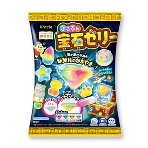 【お菓子】『ぷるるん宝石ゼリー　1箱上代￥250×7袋入』　　〜知育菓子〜