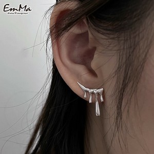 【現品即納50%off】 NR394s デザインピアス 水滴モチーフ silver925メッキ カジュアル シルバー