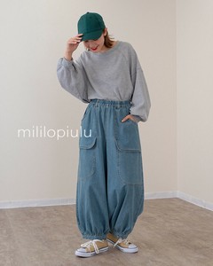 Denim Full-Length Pant Double Pocket