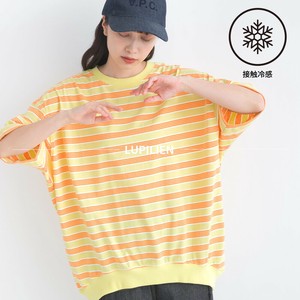 T-shirt Multi Border T-Shirt Cool Touch 5/10 length