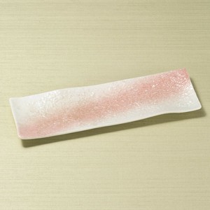 桜雪突出皿　美濃焼 日本製 和食器　陶器