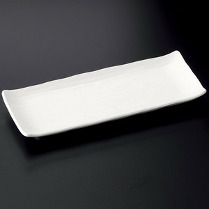 白釉ソギ焼物皿　美濃焼 日本製 和食器　陶器