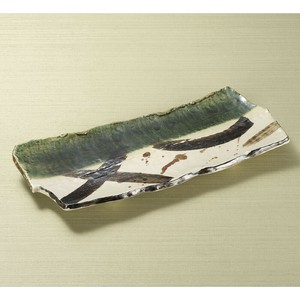 美浓烧 大餐盘/中餐盘 陶器 日式餐具 日本制造