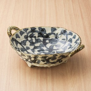 タコ唐草手付鉢(小)　美濃焼 日本製 和食器　陶器