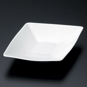青磁菱型フルーツ皿　強化磁器　美濃焼 日本製 和食器　陶器