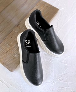 【人気商品】厚底 スリッポン スニーカー