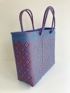 【再入荷】メキシコ製メルカドバッグ・DIAMOND（L）