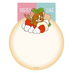 【メモ帳】トムとジェリー クレープ風メモ EAT EAT EAT A
