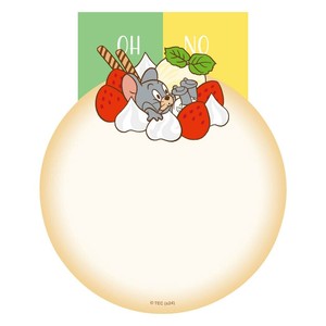 【メモ帳】トムとジェリー クレープ風メモ EAT EAT EAT B
