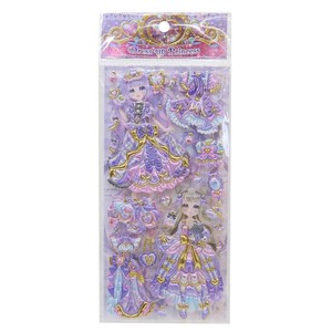 【シール】ドレスアッププリンセスシール シャイニーメイクプリンセス