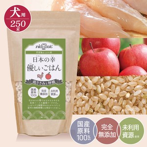 優しいごはん　鶏ささみと林檎　250g【犬用一般食】