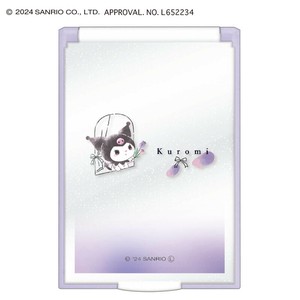 ■2024AW　新作■　サンリオキャラクターズ　Sサイズミラー　クロミ/窓