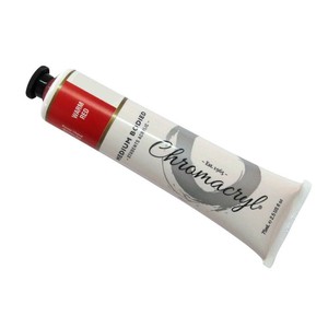 【★在庫処分★】アシーナ クロマクリル 75ml ウォームレッド 12040019